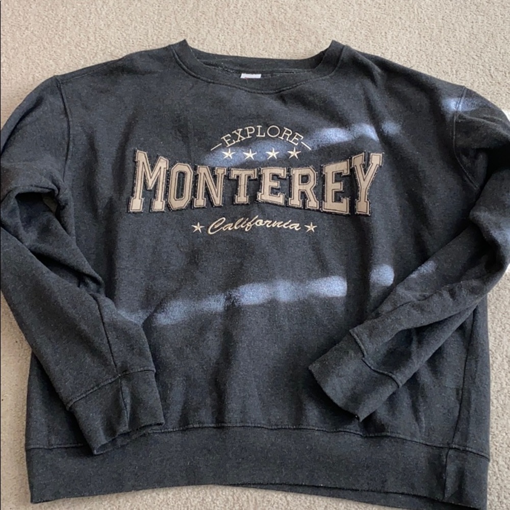Girls Monterey California Crewneck Sweatshirt